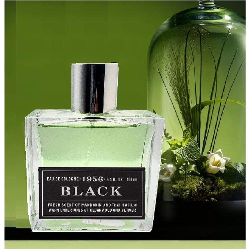 1956 Collection: BLACK Men's Eau de Cologne Spray  3.4 oz  NWOT